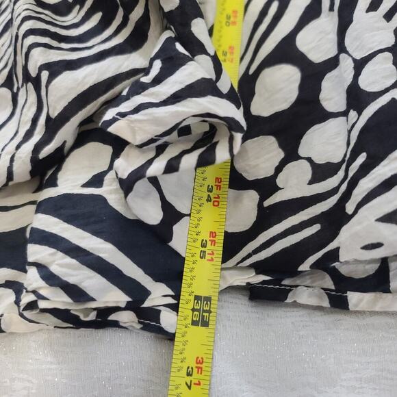 Grace Elements ladies maxi skirt white/black Size Large Boho artsy Peasant - Picture 5 of 8